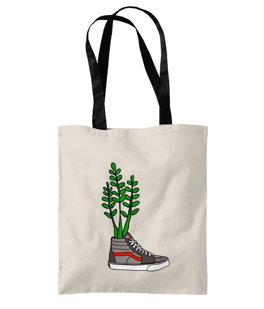 Skate Bootanical Tote Bag