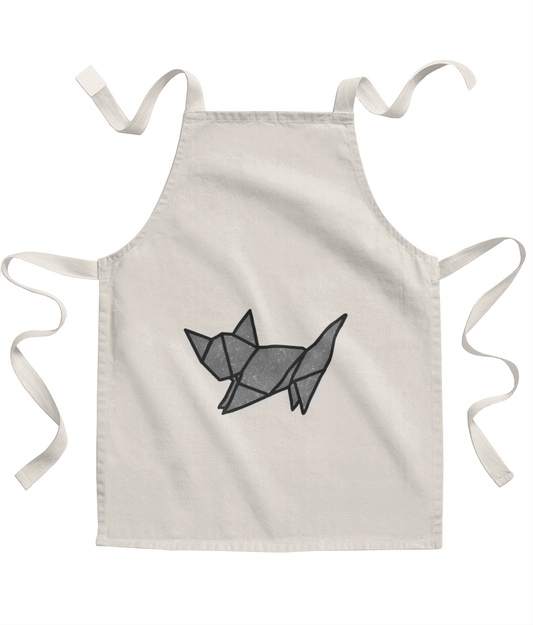 Origami Cat Childs Apron