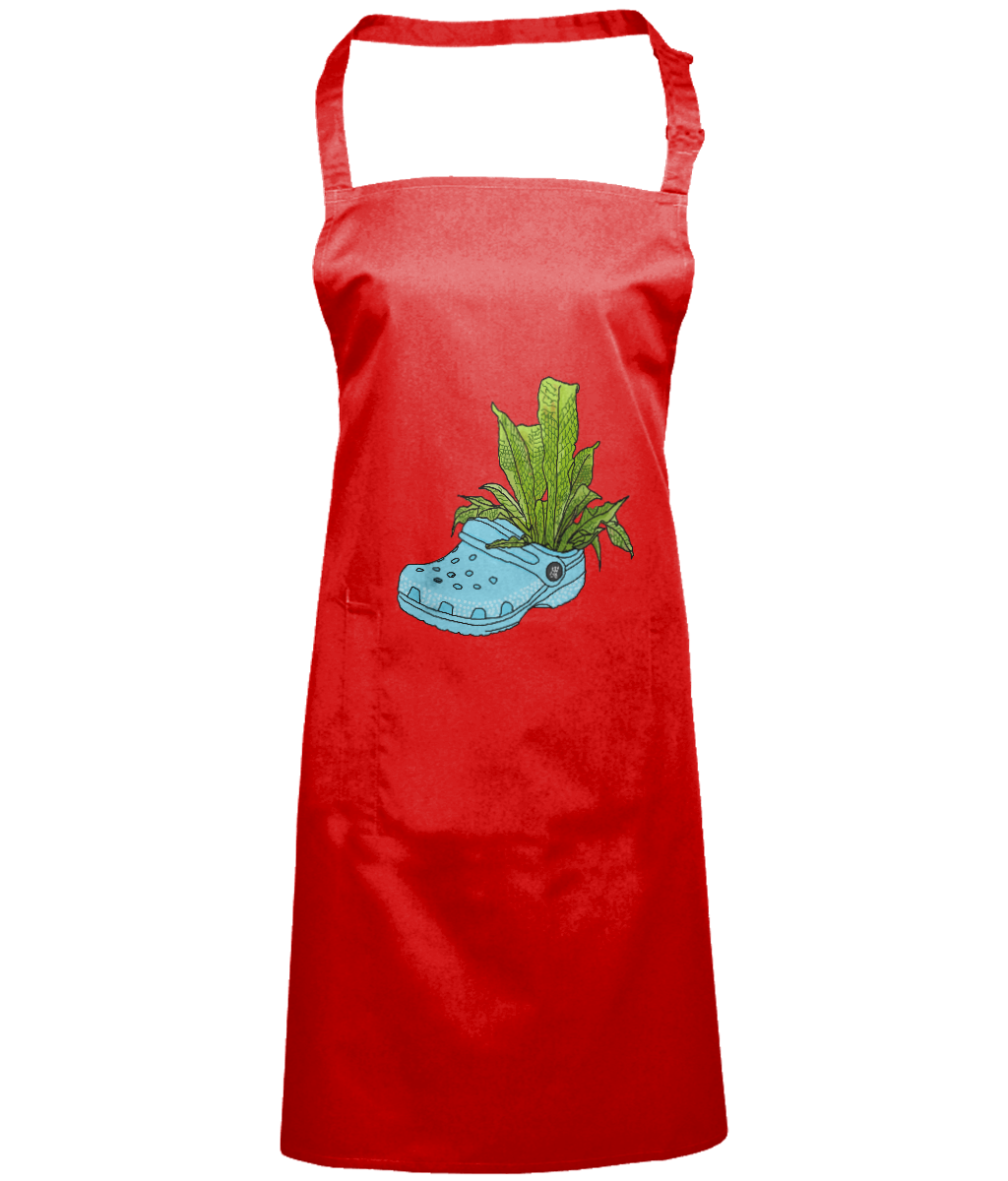 Foxy Clog Bootanical Apron