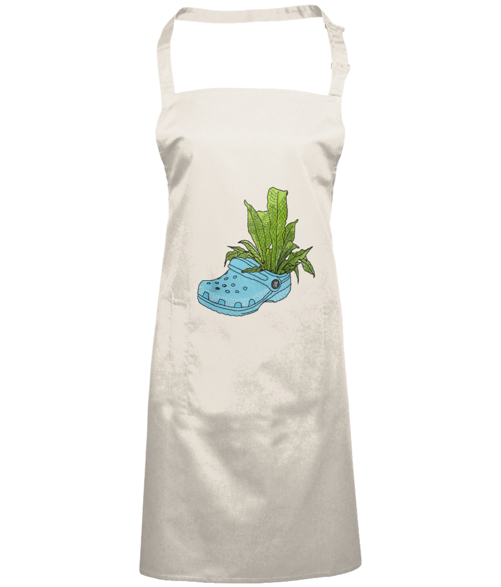 Foxy Clog Bootanical Apron