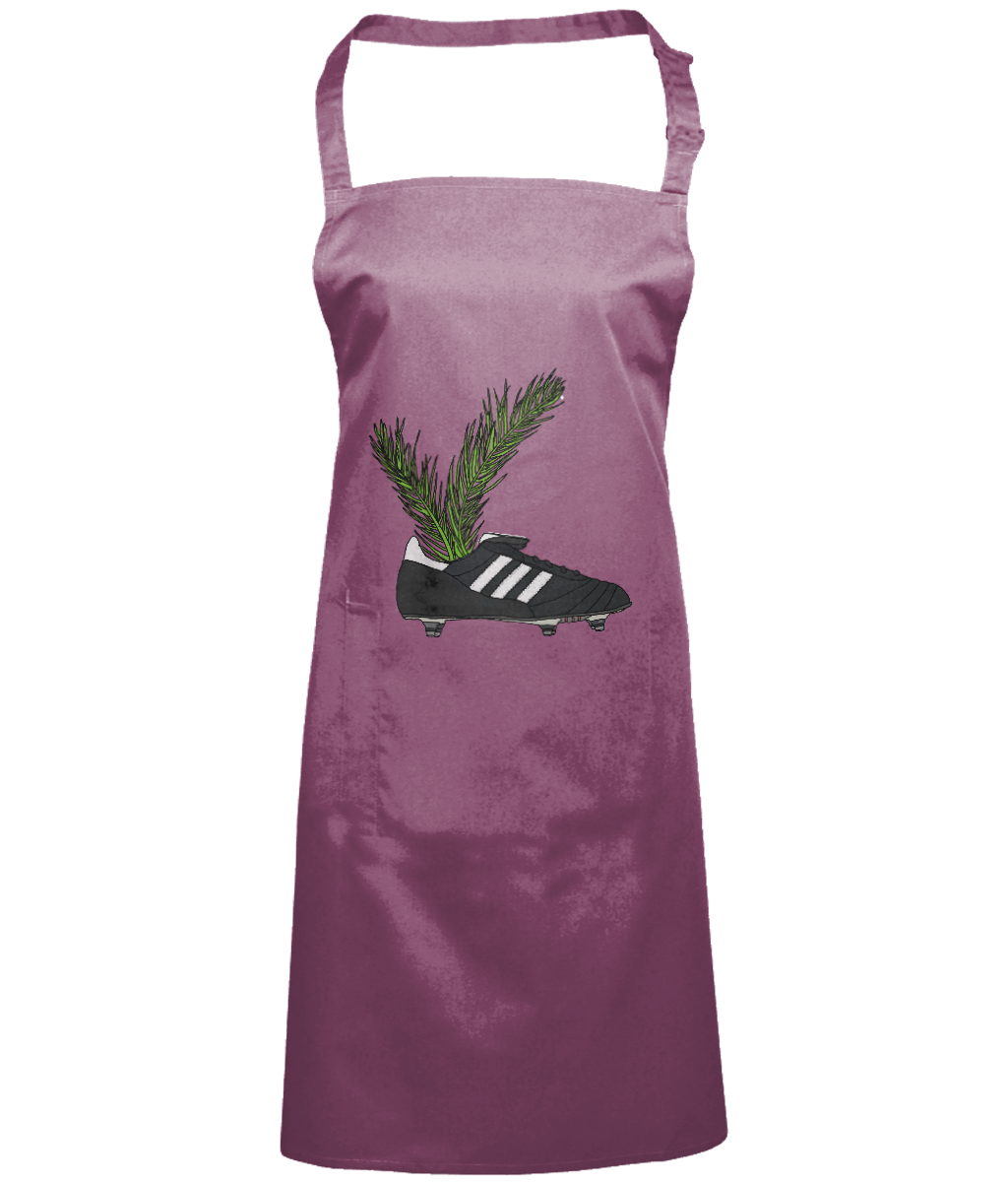 Retro Football Bootanical Apron