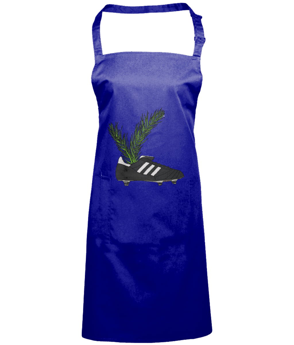 Retro Football Bootanical Apron