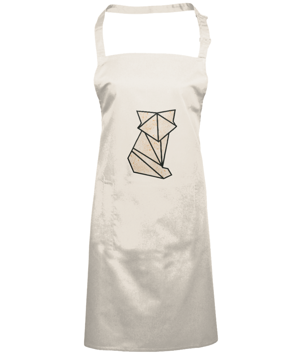 Origami Fox Apron