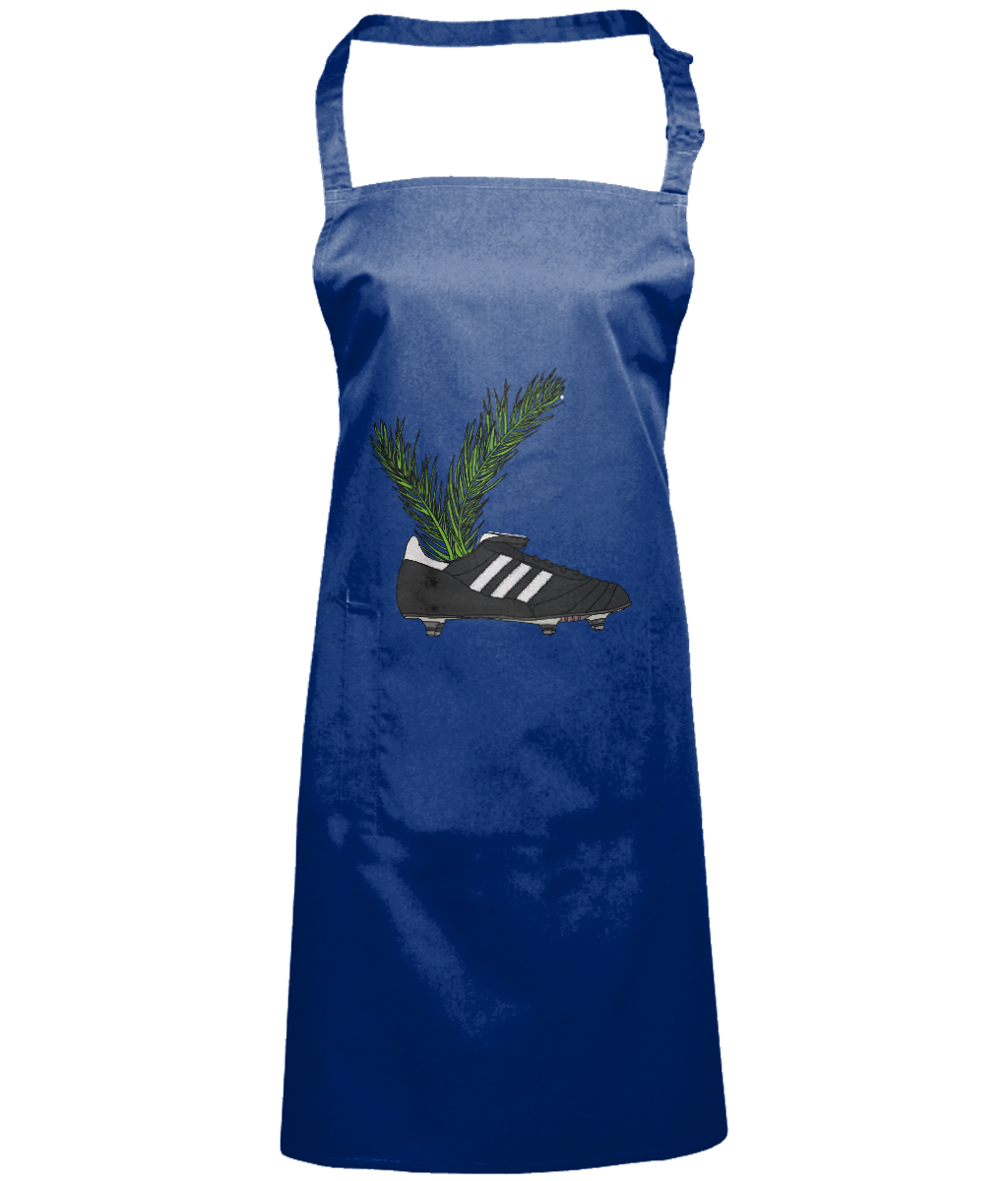 Retro Football Bootanical Apron