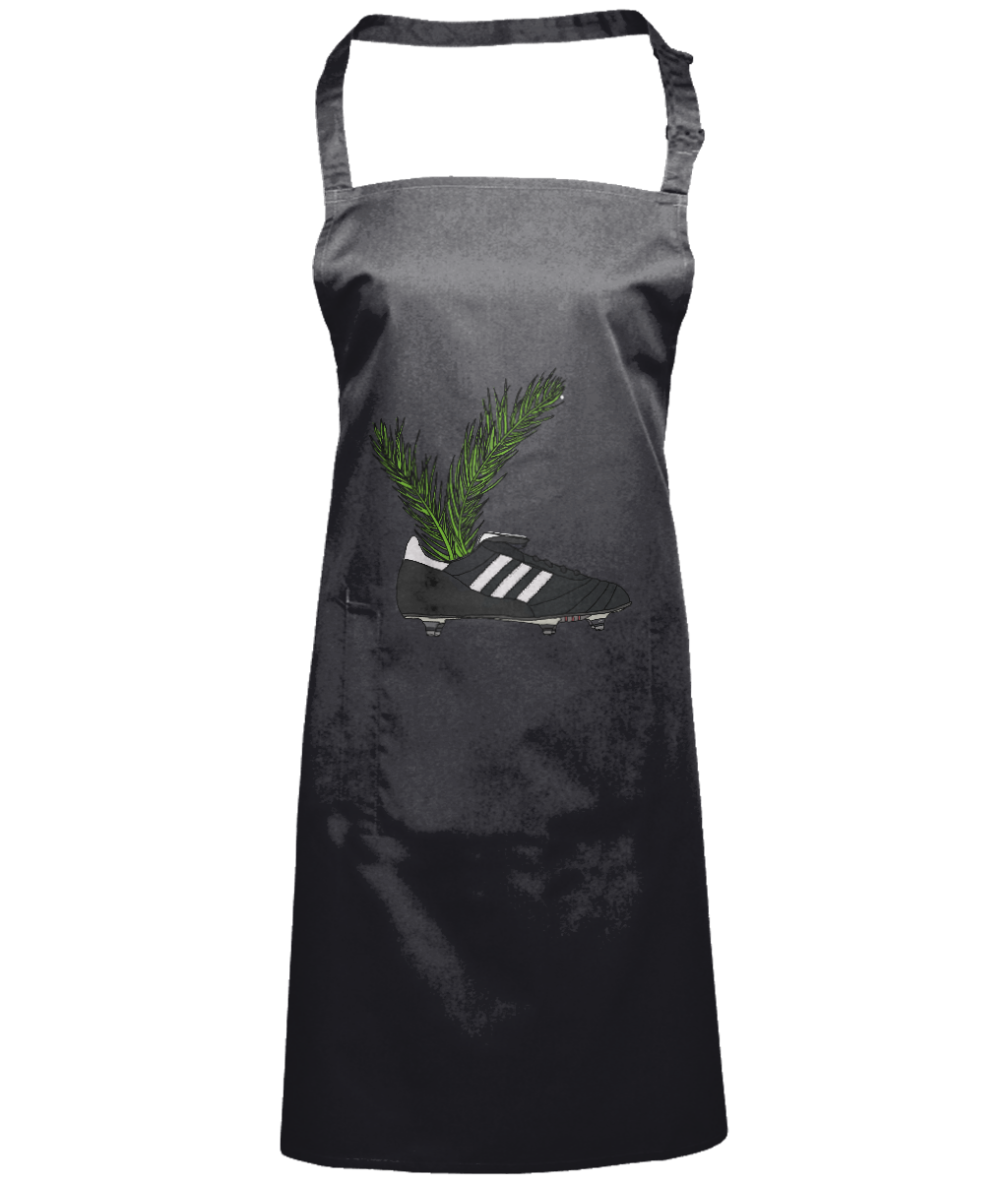 Retro Football Bootanical Apron