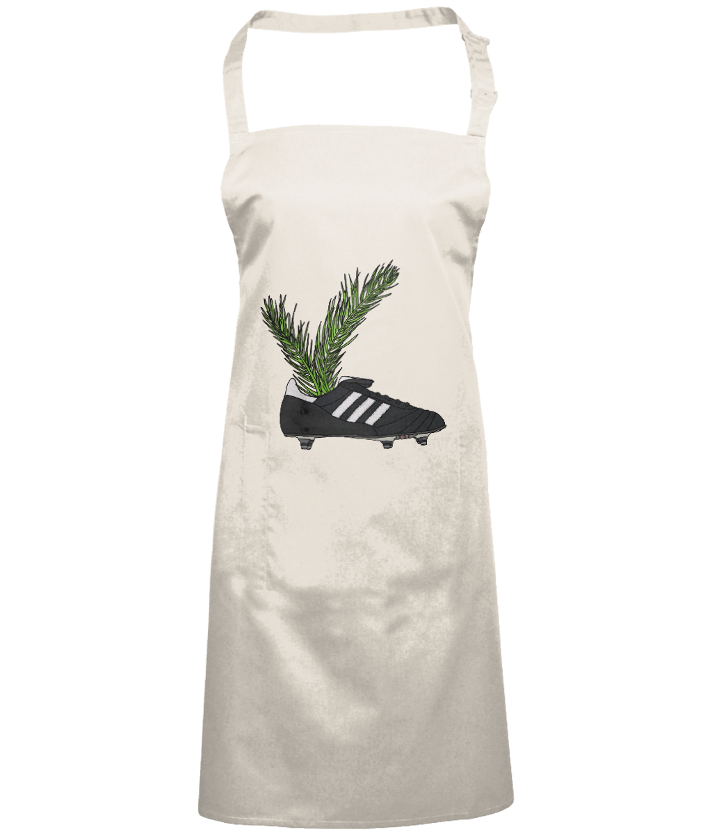 Retro Football Bootanical Apron