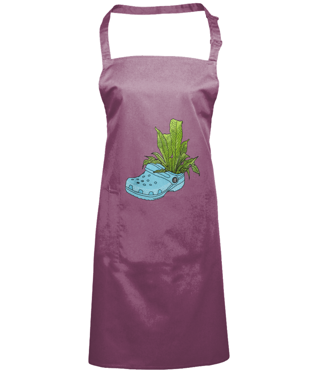 Foxy Clog Bootanical Apron