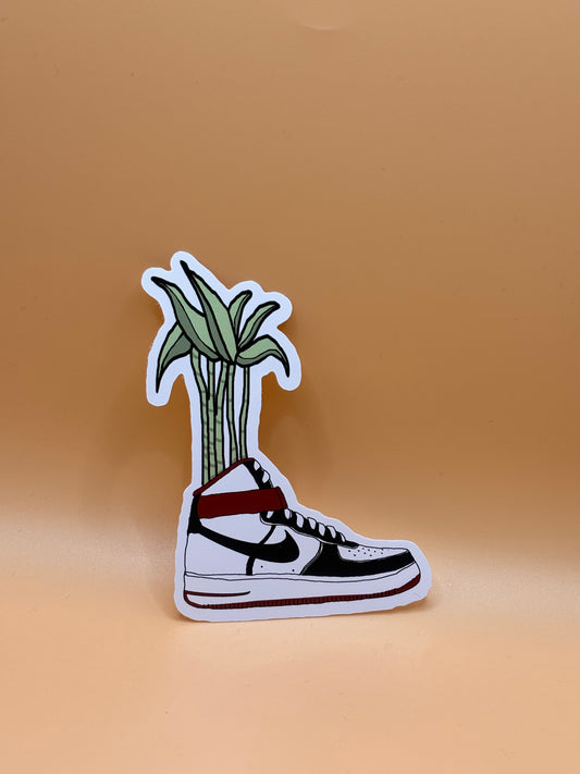 Hi-top Bootanical Sticker