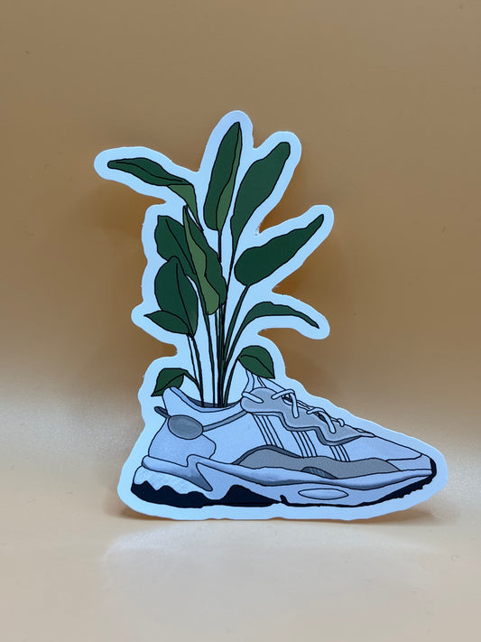 Trainer Bootanical Sticker