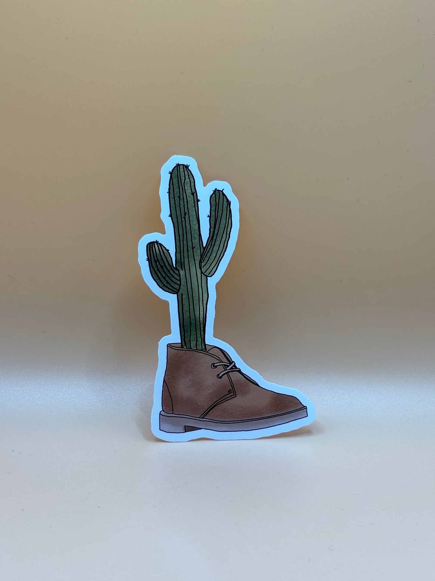 Desert Bootanical Sticker