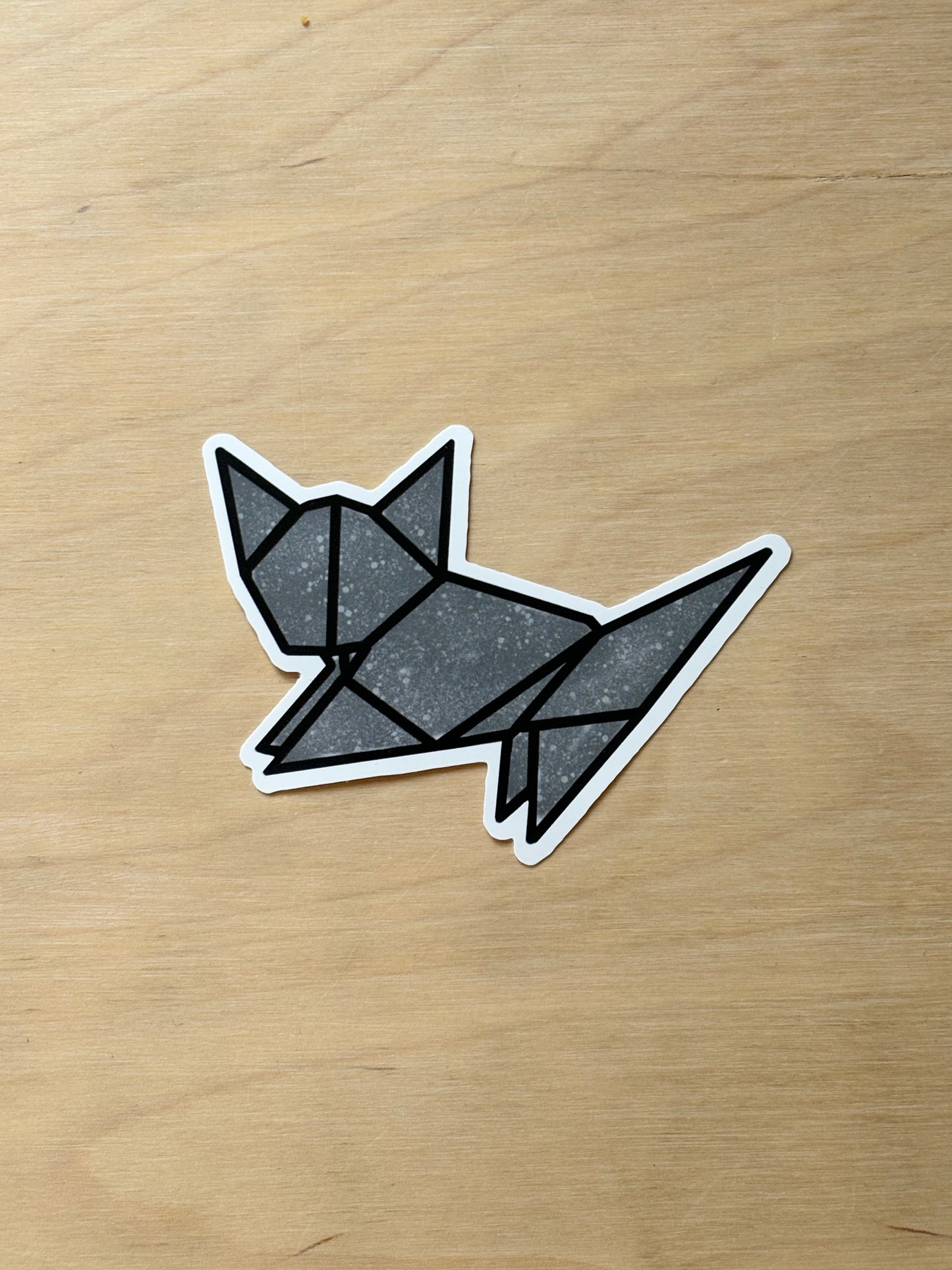 Origami Cat Sticker