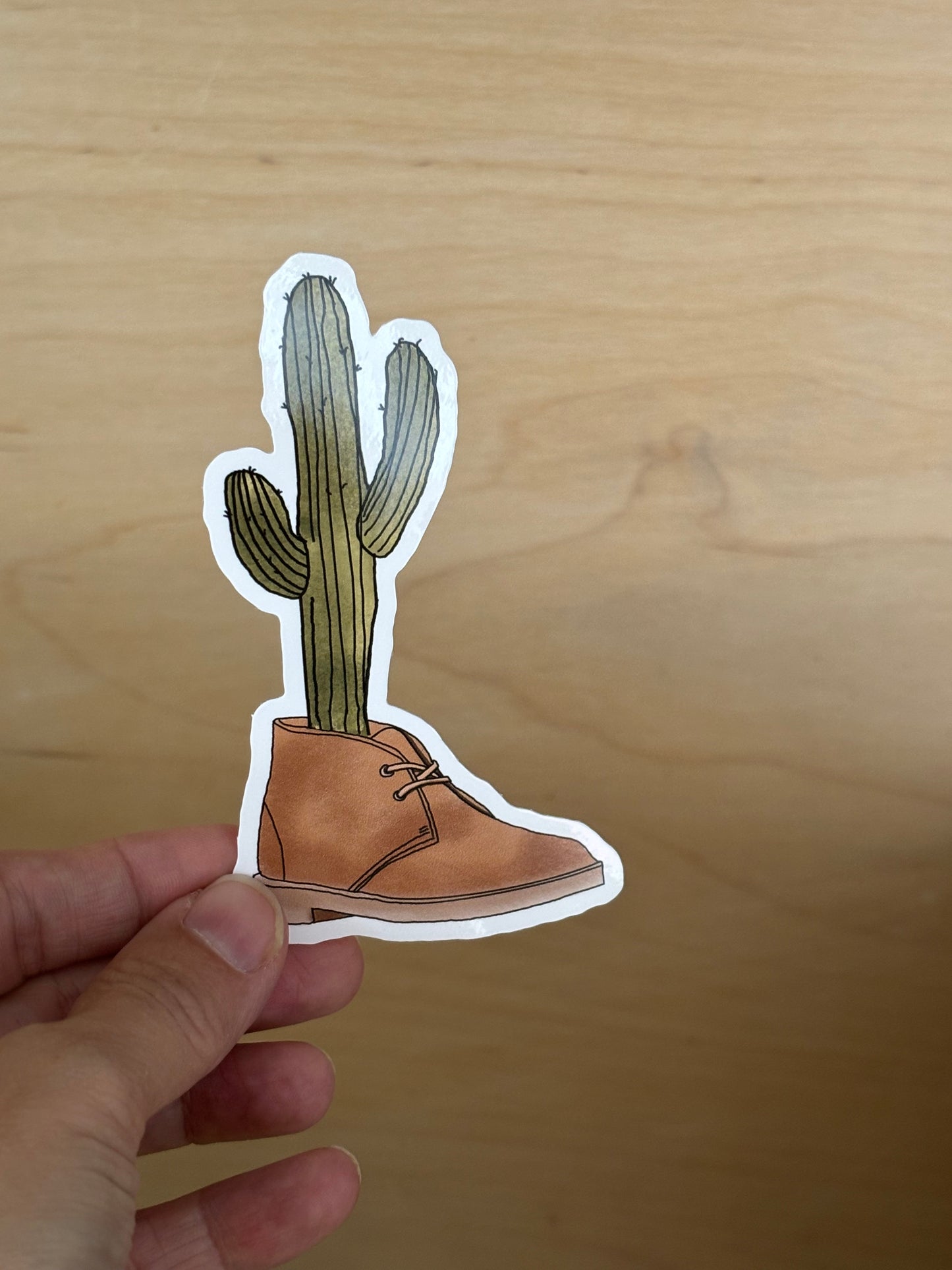 Desert Bootanical Sticker