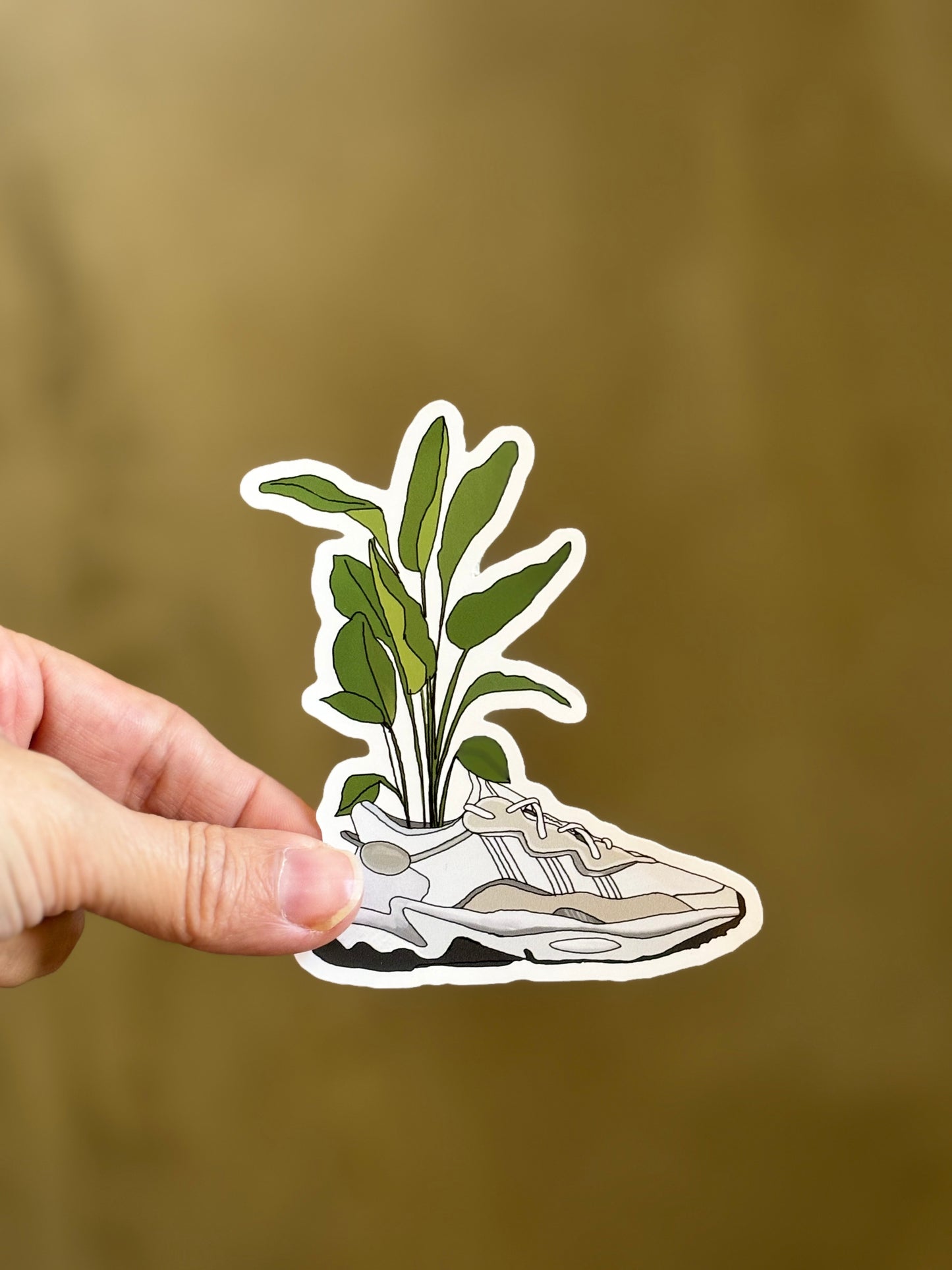 Trainer Bootanical Sticker