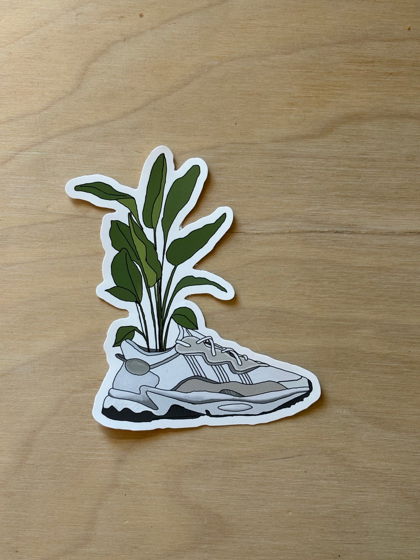 Trainer Bootanical Sticker