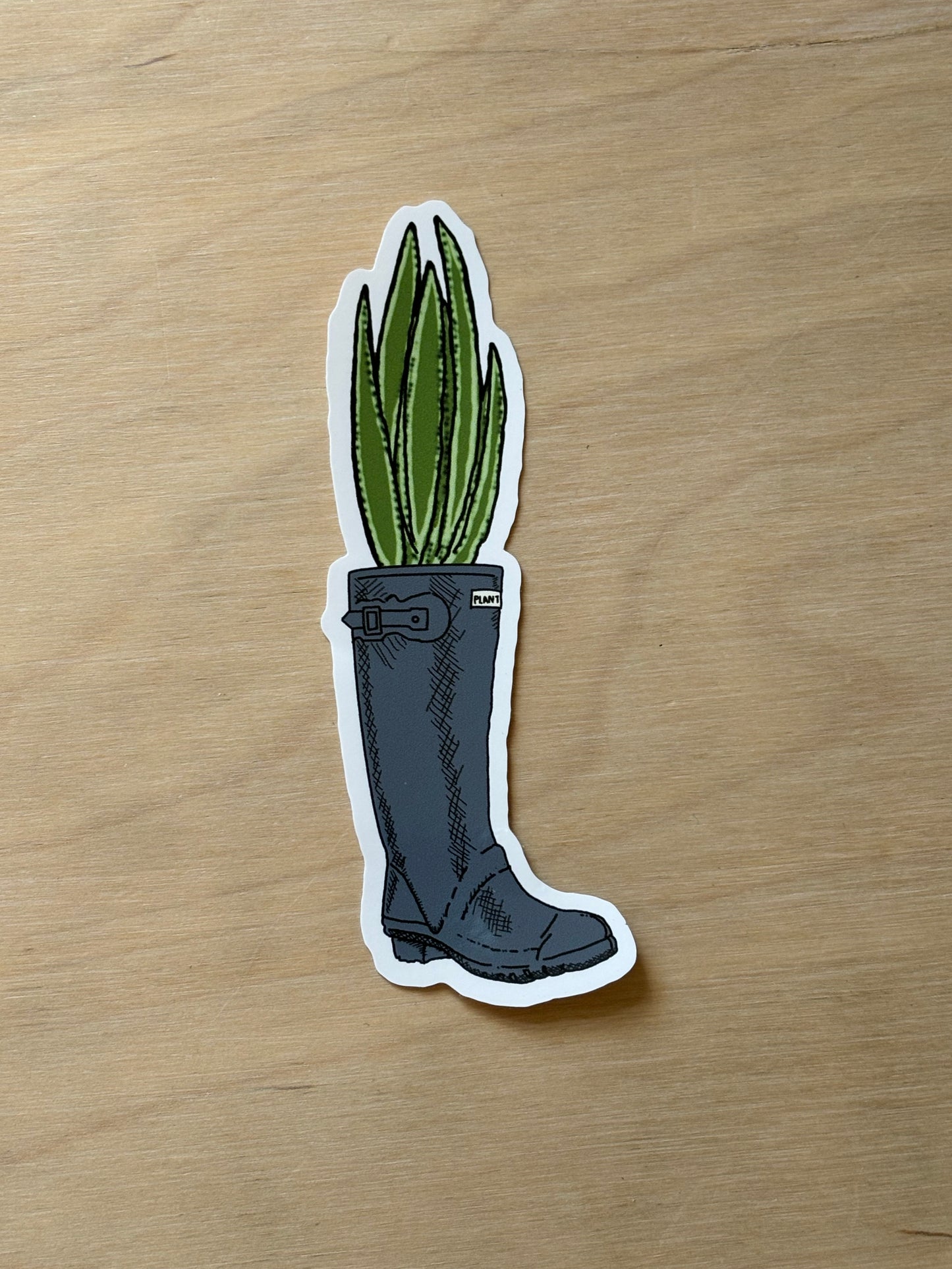 Welly Bootanical Sticker