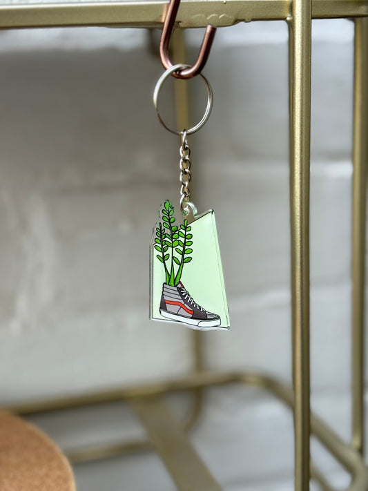 Skate Bootanical Keyring