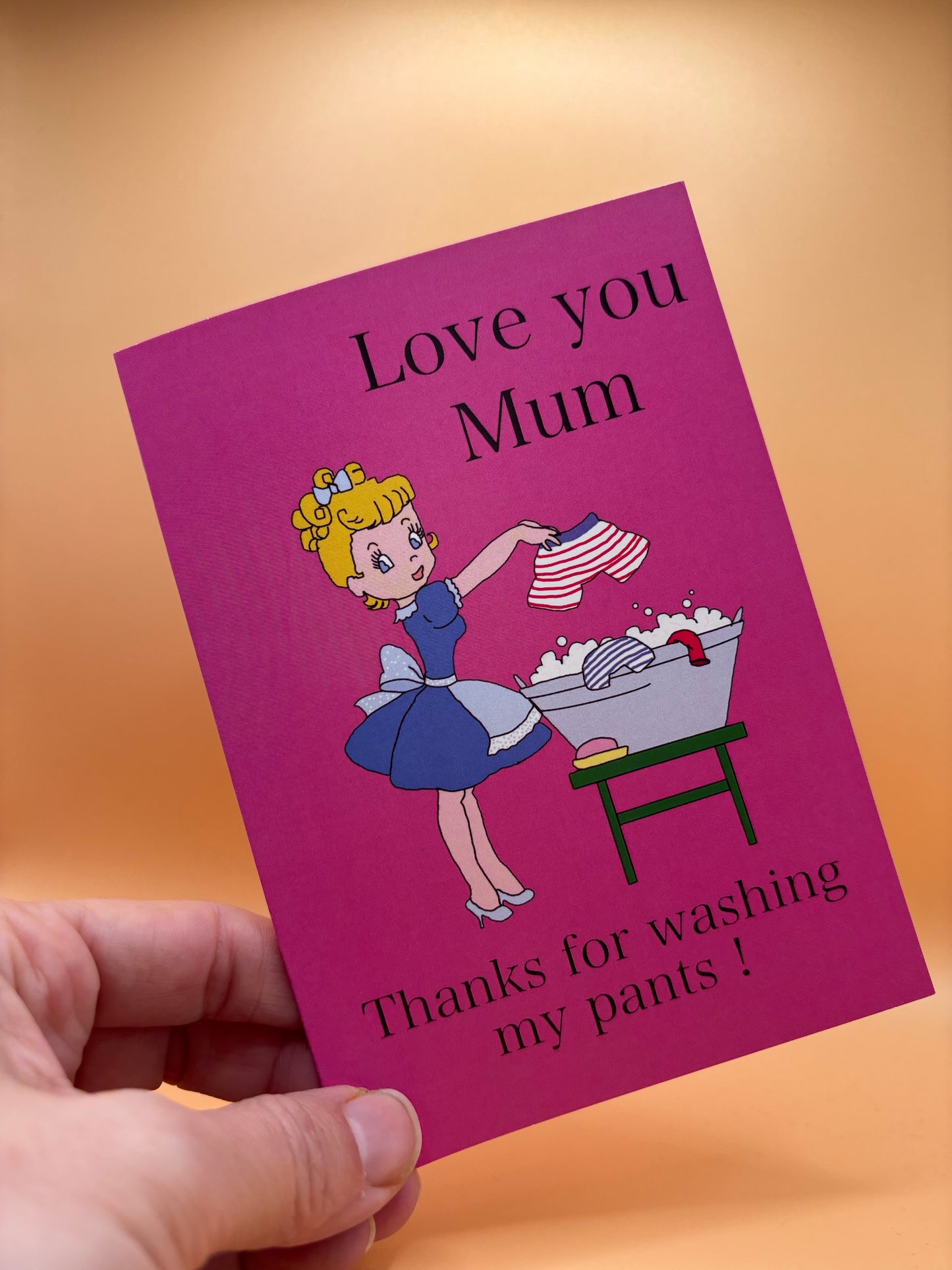 Love You Mum Card