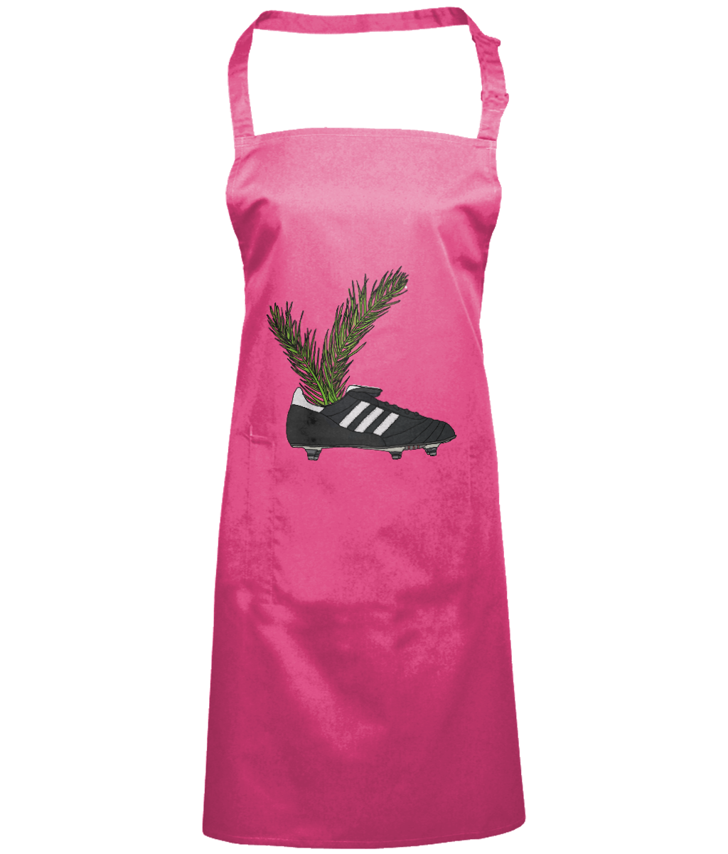 Retro Football Bootanical Apron