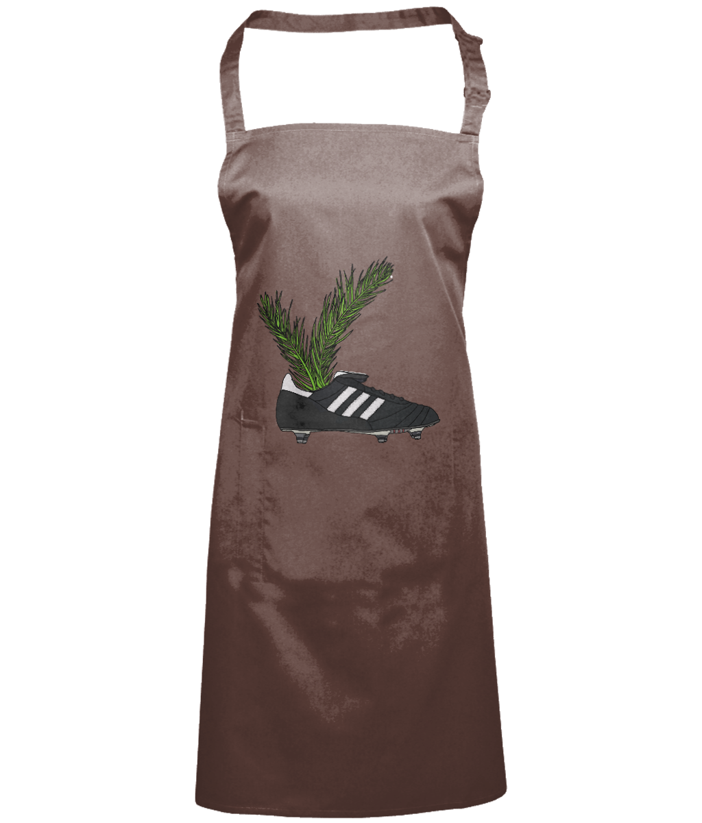 Retro Football Bootanical Apron