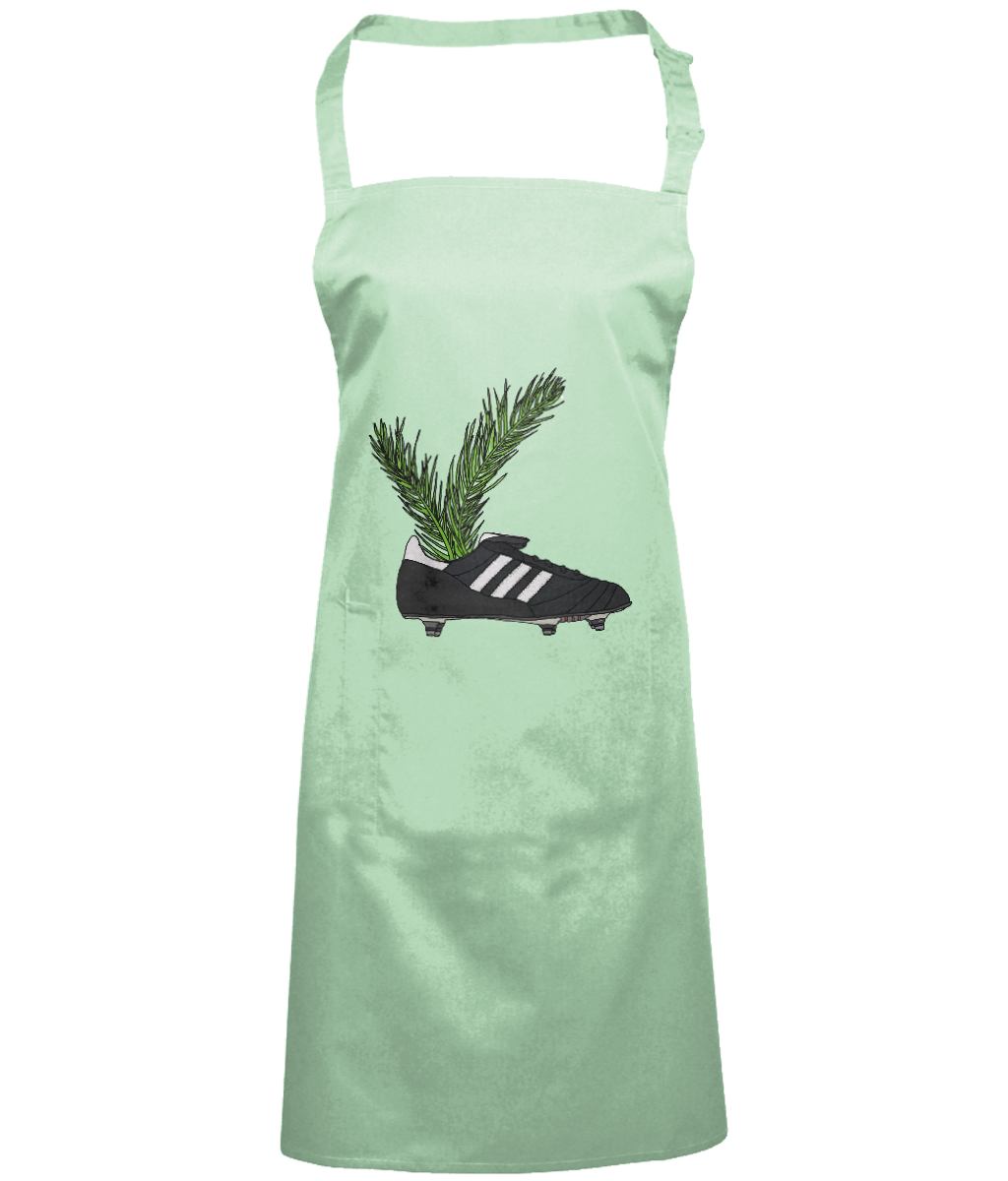 Retro Football Bootanical Apron