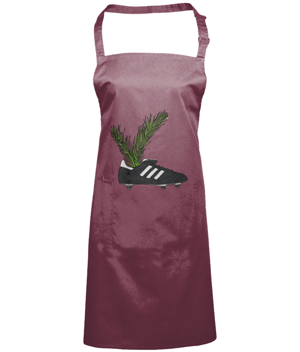 Retro Football Bootanical Apron